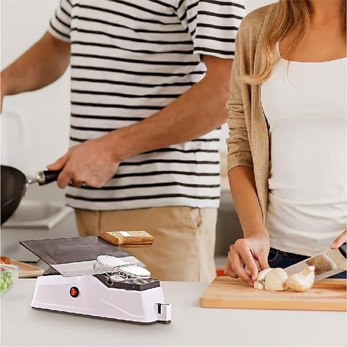 Knife Sharpener Electric | USB Electric Knife Scissor Sharpening Tool For Kitchen | Multifunctional Electric Rechargable Knife Sharpener Professional View Gallery - Pakistan