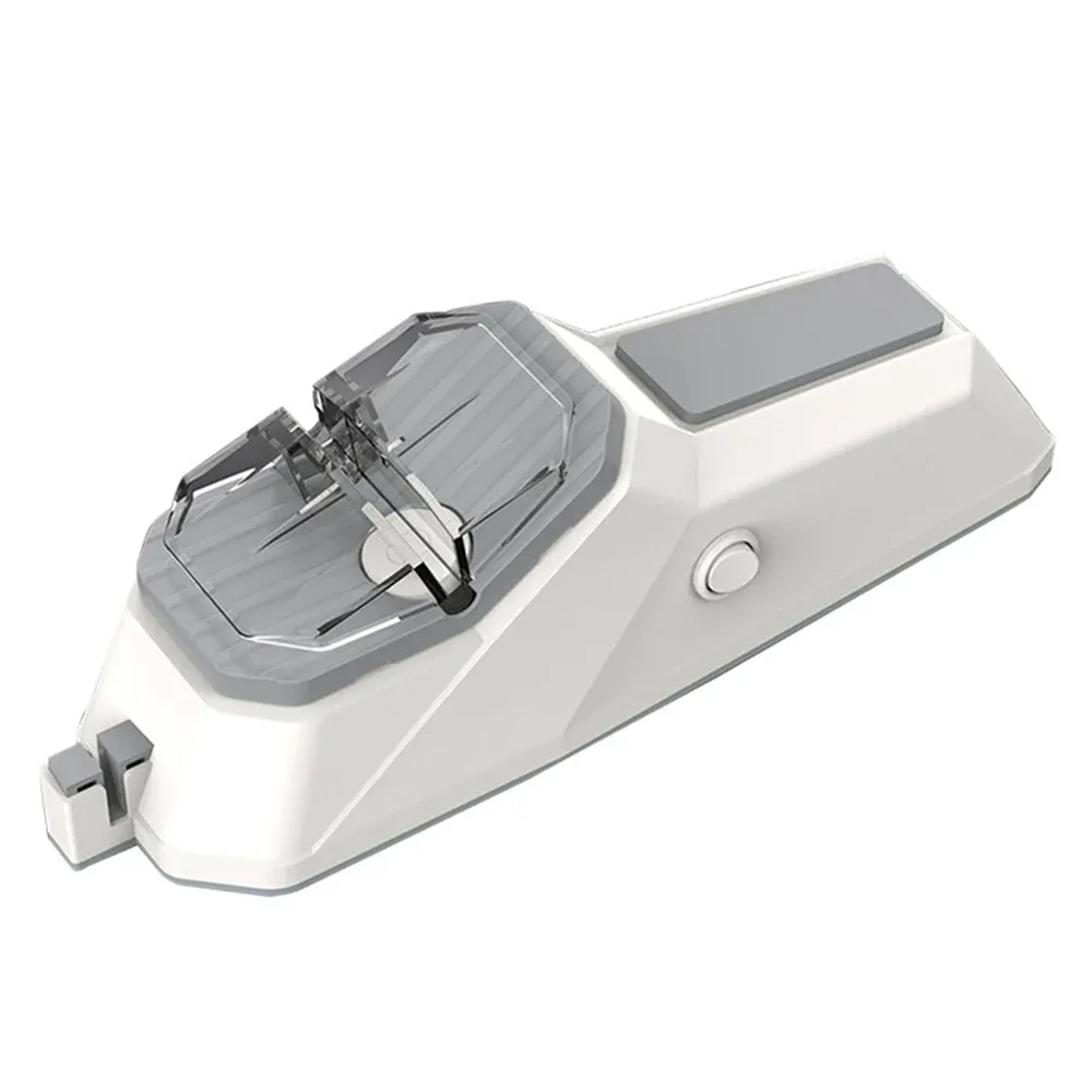 Knife Sharpener Electric | USB Electric Knife Scissor Sharpening Tool For Kitchen | Multifunctional Electric Rechargable Knife Sharpener Professional View Gallery - Pakistan