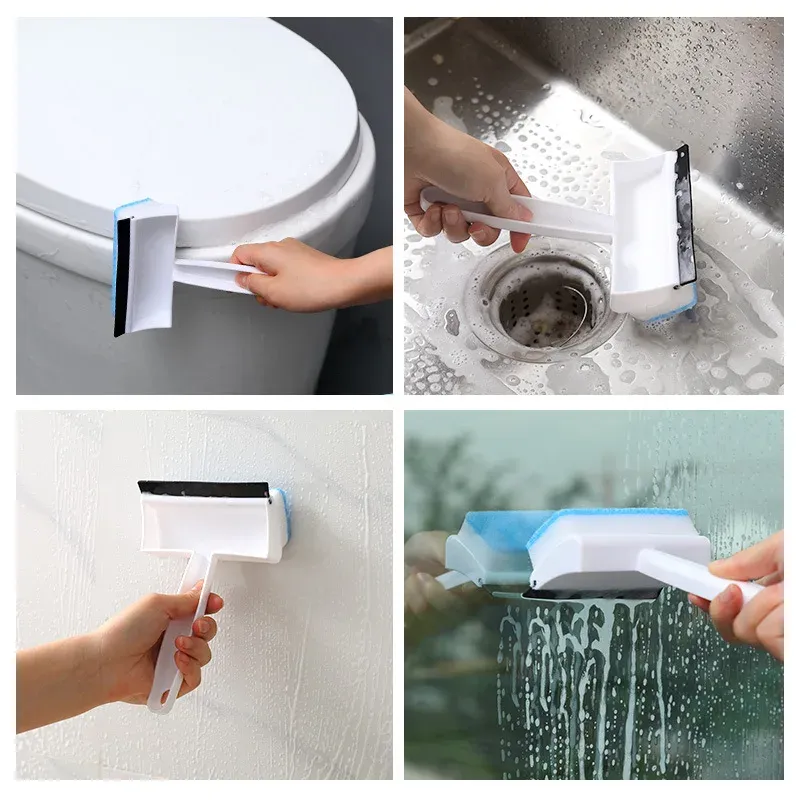 Foam Wiper for window| Glass Cleaning Brush / Squeegee Rubber Window Wiper Cleaner(random color ) View Gallery - Pakistan