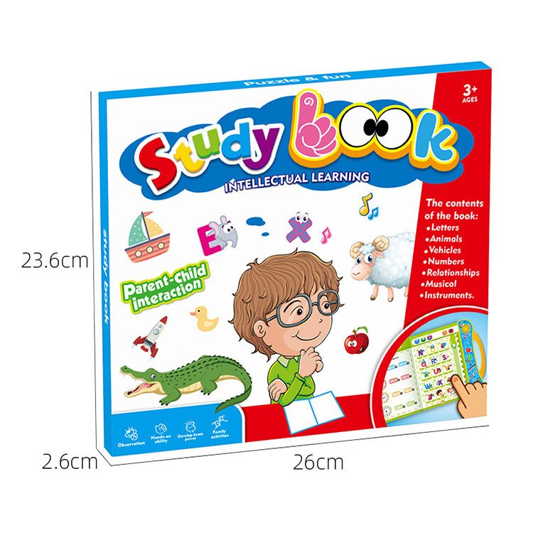 Intelligence Book English Letters Words Learning Language E-book Toddlers Preschool Educational Toys View Gallery - Pakistan