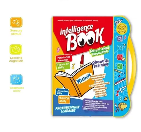 Intelligence Book English Letters Words Learning Language E-book Toddlers Preschool Educational Toys View Gallery - Pakistan