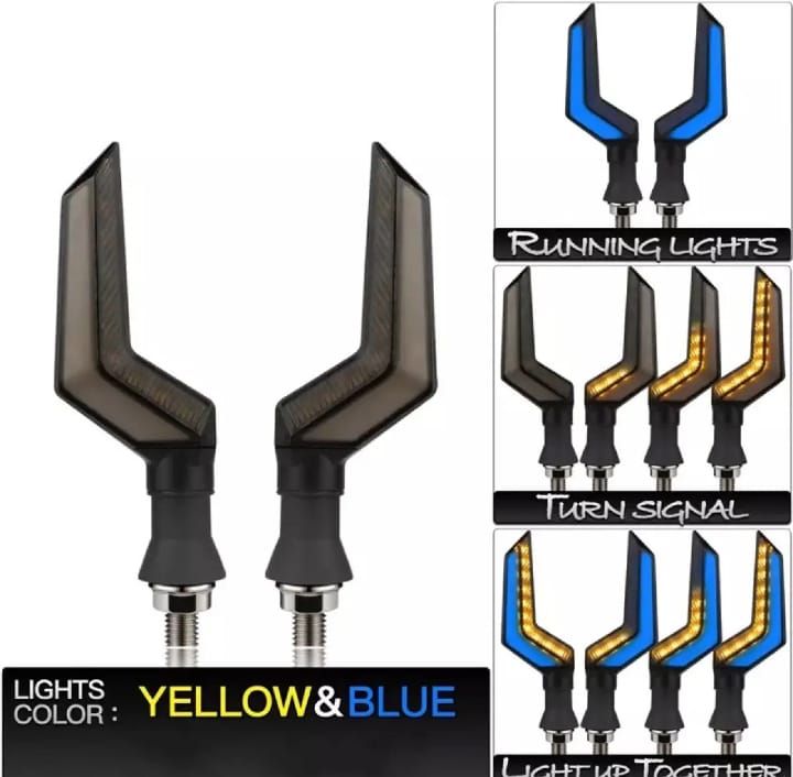 4pcs motorcycle turn signals Light indicator 12v running indicator for all bikes View Gallery - Pakistan