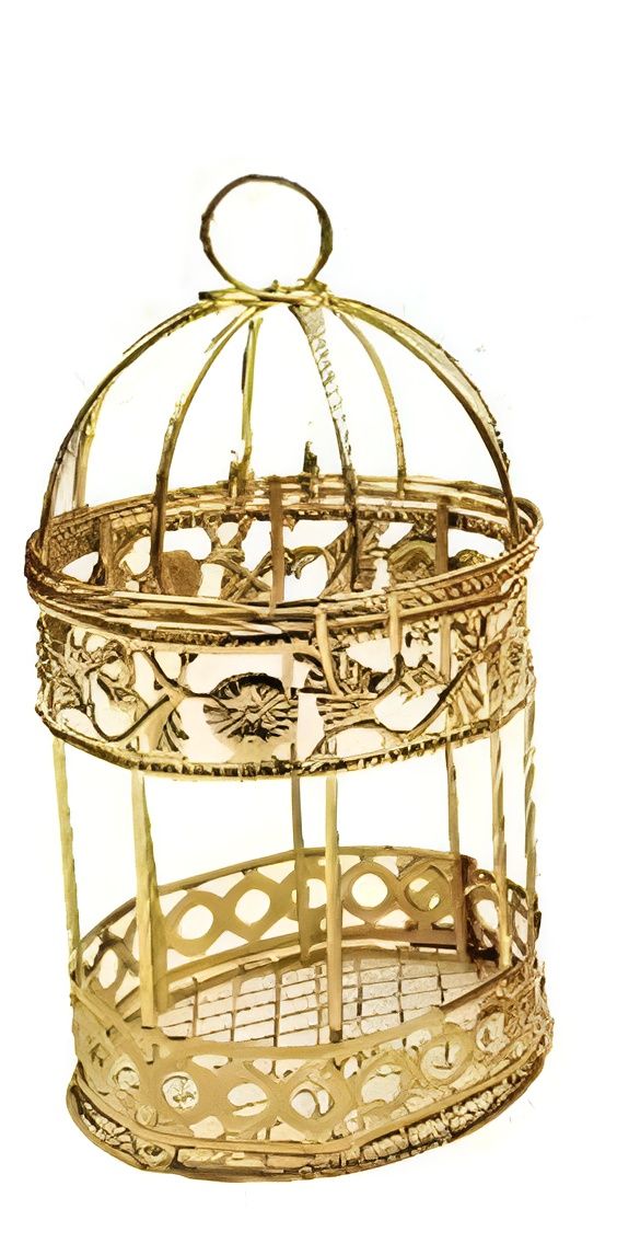 Metallic bird Cages for home decor and gift (pack of 3) View Gallery - Pakistan