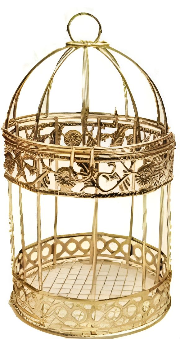 Metallic bird Cages for home decor and gift (pack of 3) View Gallery - Pakistan