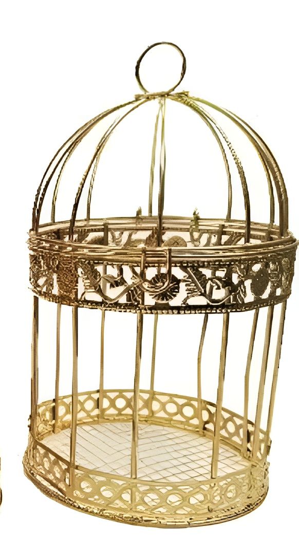Metallic bird Cages for home decor and gift (pack of 3) View Gallery - Pakistan