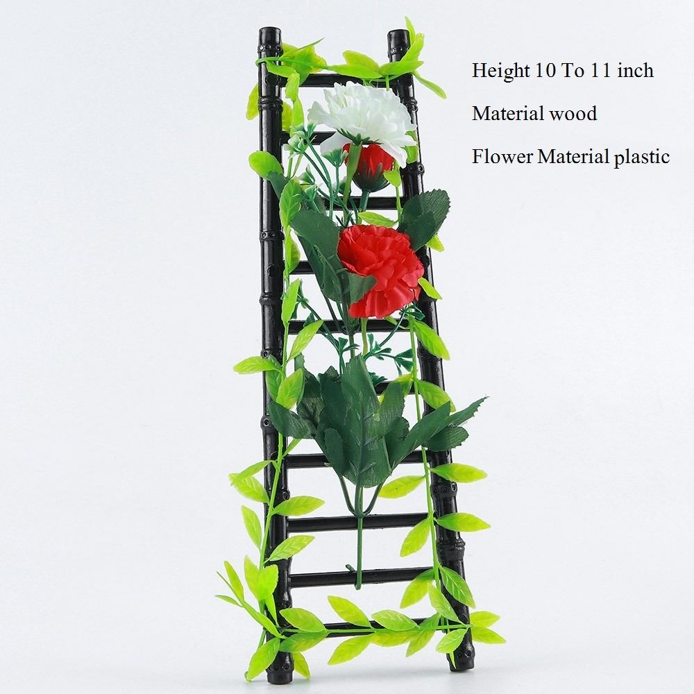 Decorative Plastic Stairs with artifical flowers View Gallery - Pakistan