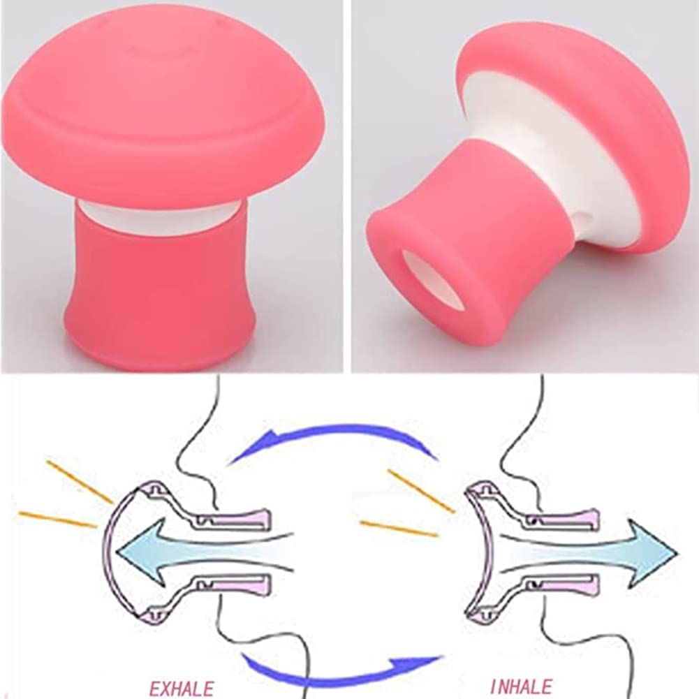Jawline Exerciser | Face Exerciser, Facial Yoga for Skin Tighten Firm, Double Chin Breathing Exercise Device Jaw Face Slimmer View Gallery - Pakistan
