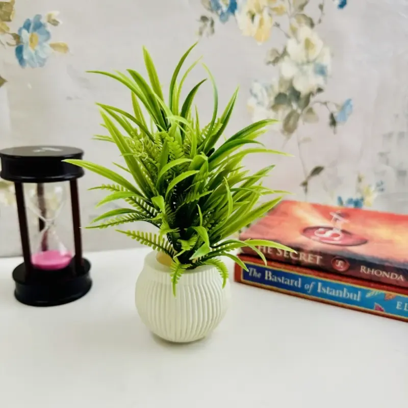 Pack of 4 Mini Planters | Artificial Decoration mini Plants View Gallery - Pakistan