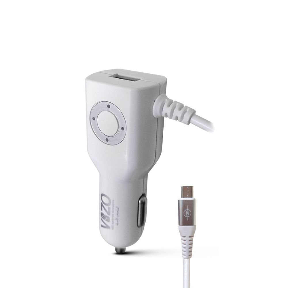 Diamond Car Charger with Built-in Micro Cable &amp; LED Light | Car Charger - Micro Cable Charger  View Gallery - Pakistan
