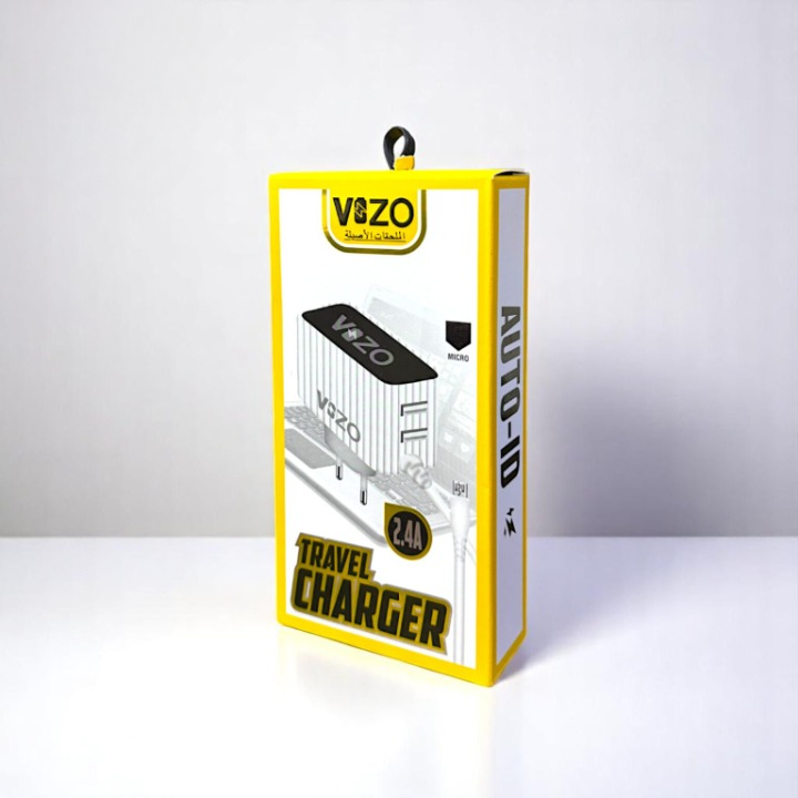 Kw300 2.4A Fast Travel Charger | Android Phone Charger with Data Cable -KW300 – Dual USB Wall Charger with Built-in Micro USB Cable - Charger For Mobile Phone View Gallery - Pakistan