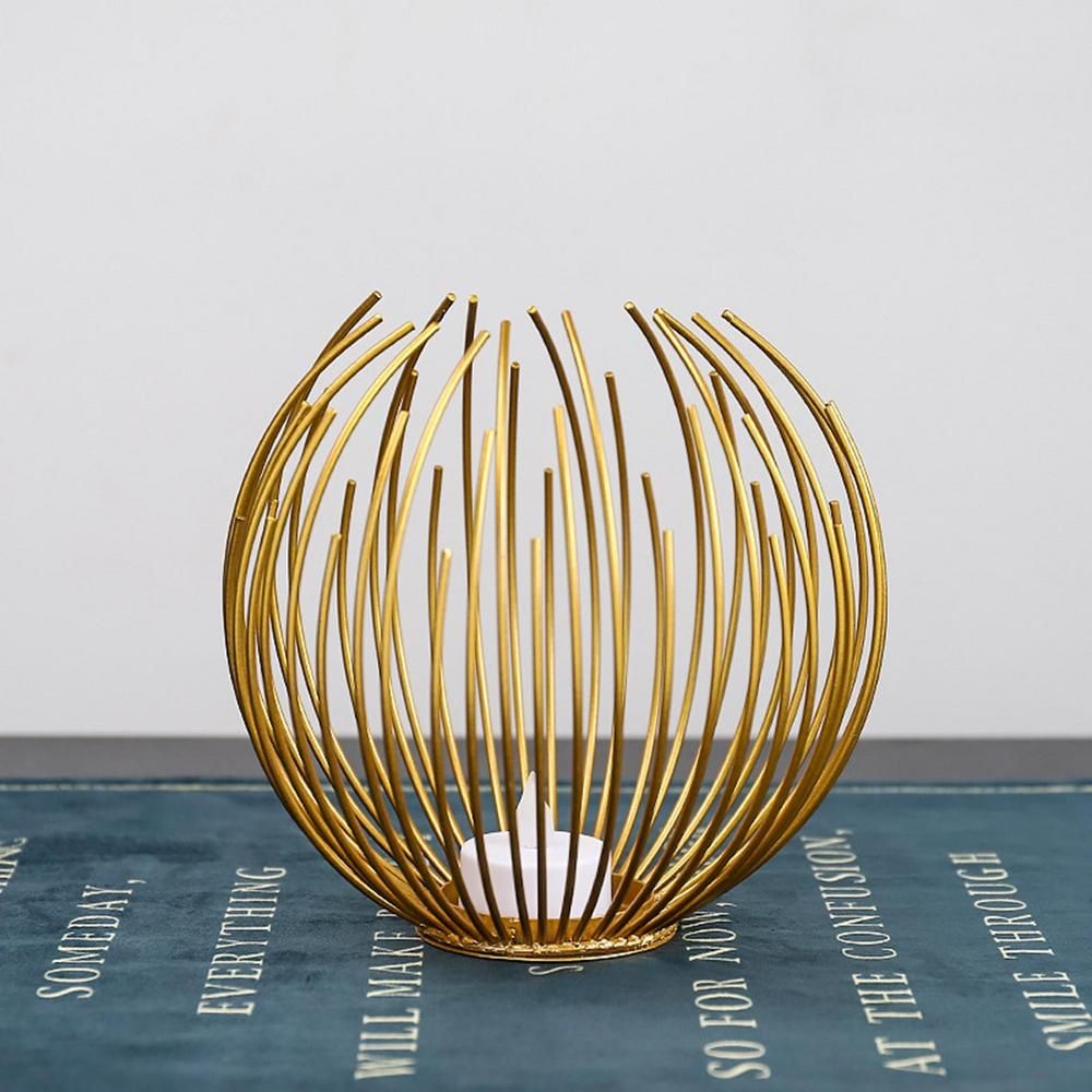 Metal Candle Holder | Iron Geometric Candle Stand For Home Decor View Gallery - Pakistan
