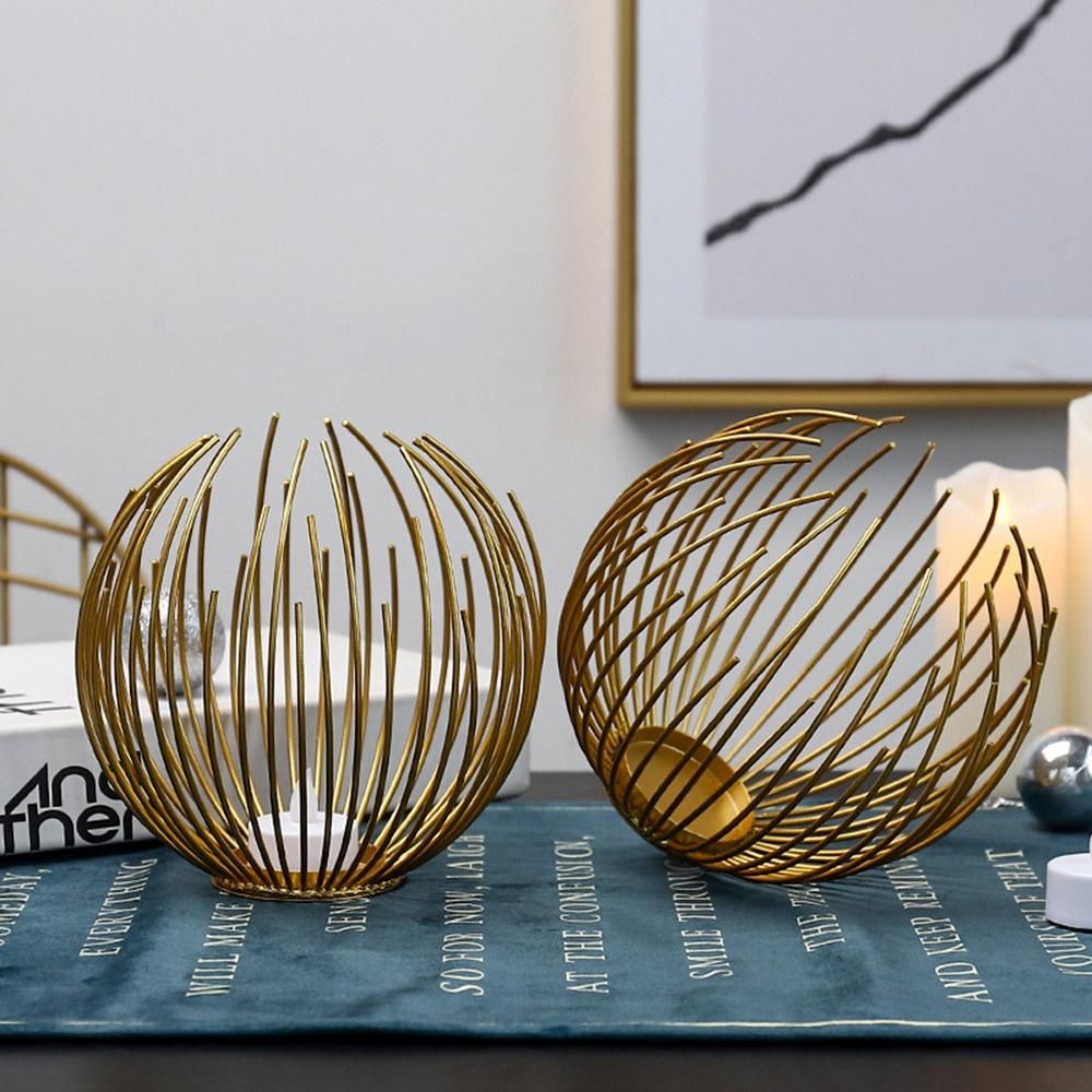 Metal Candle Holder | Iron Geometric Candle Stand For Home Decor View Gallery - Pakistan