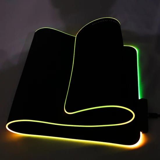 RGB Gaming Mouse Pad With RGB Lights View Gallery - Pakistan