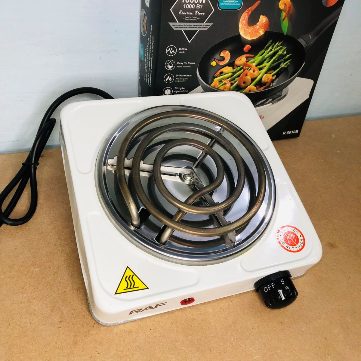 Electric Stove for cooking, Hot Plate heat up in just 2 mins, Easy to clean, (random color ) View Gallery - Pakistan