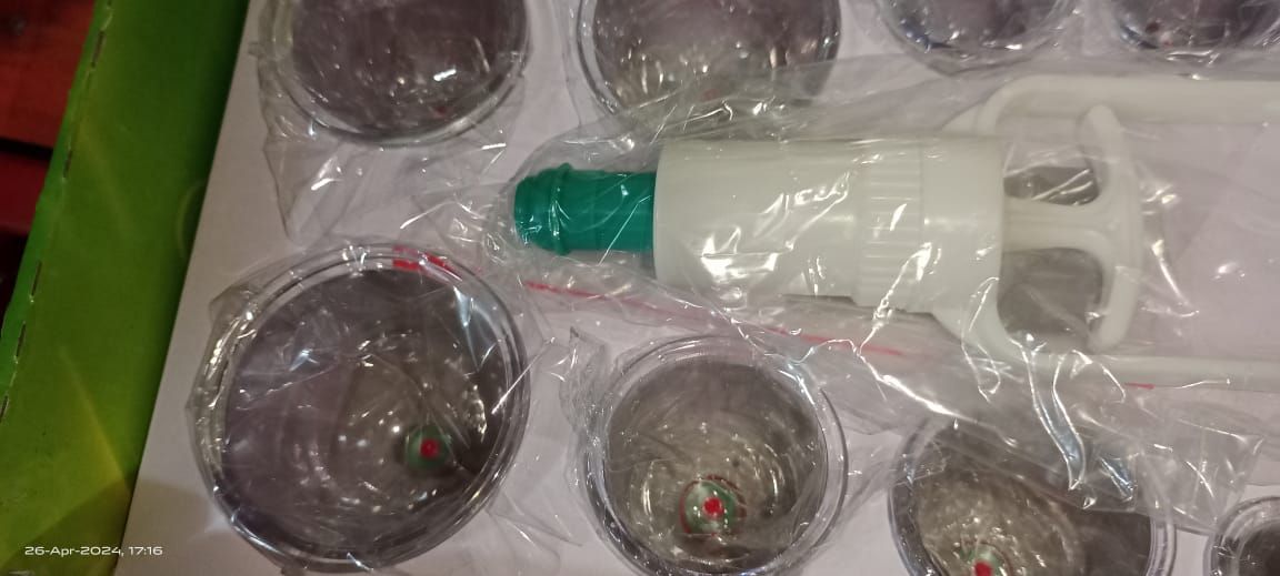 Hijama Special 10 in 1 Kit Imported Green Kit View Gallery - Pakistan