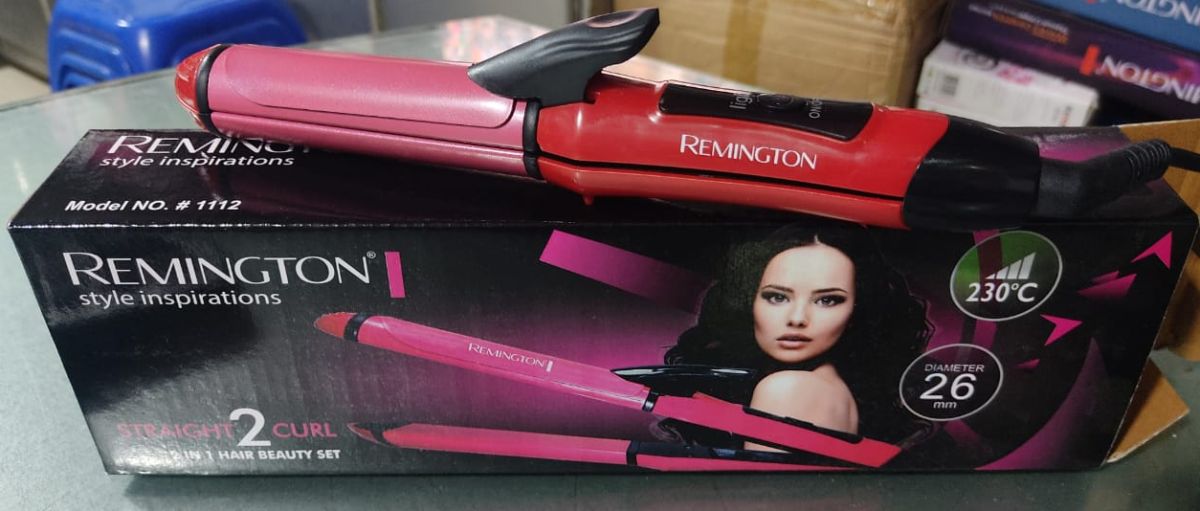 Remington 2 in 1 Hair Straightener + Curler: Versatile Styling Tool for Straightening and Curling Hair View Gallery - Pakistan