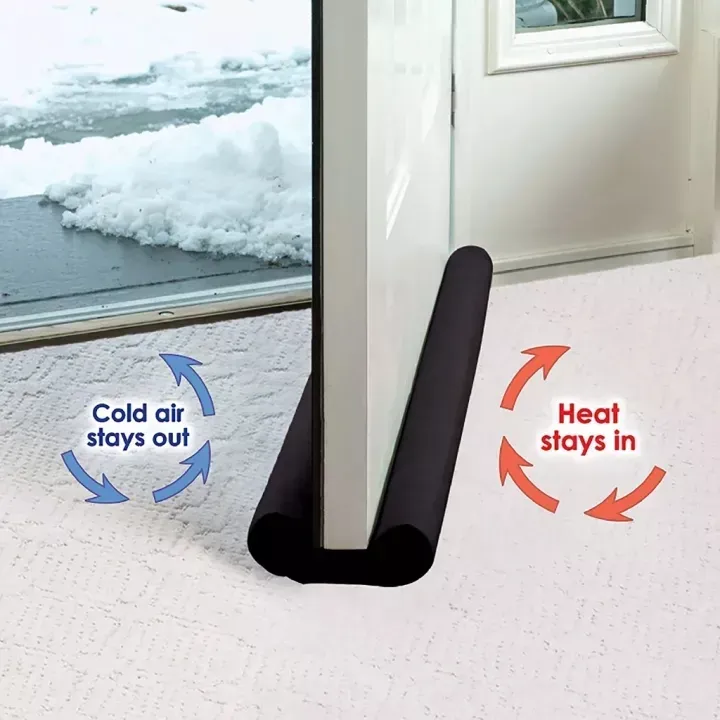 Twin Door Draft Protector – Door Air Lock Foam For Cold Air Window Shutters, Dust Barriers, Insect Repellent View Gallery - Pakistan