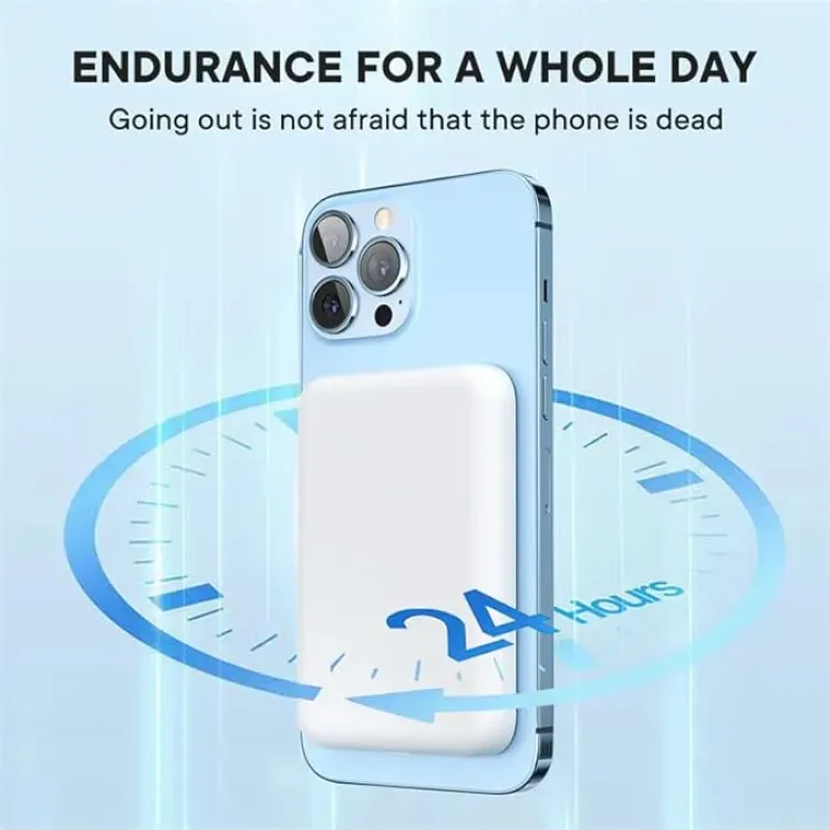 Apple Magsafe Wireless Power Bank For Iphone 5000mah 20w Fast Charging View Gallery - Pakistan