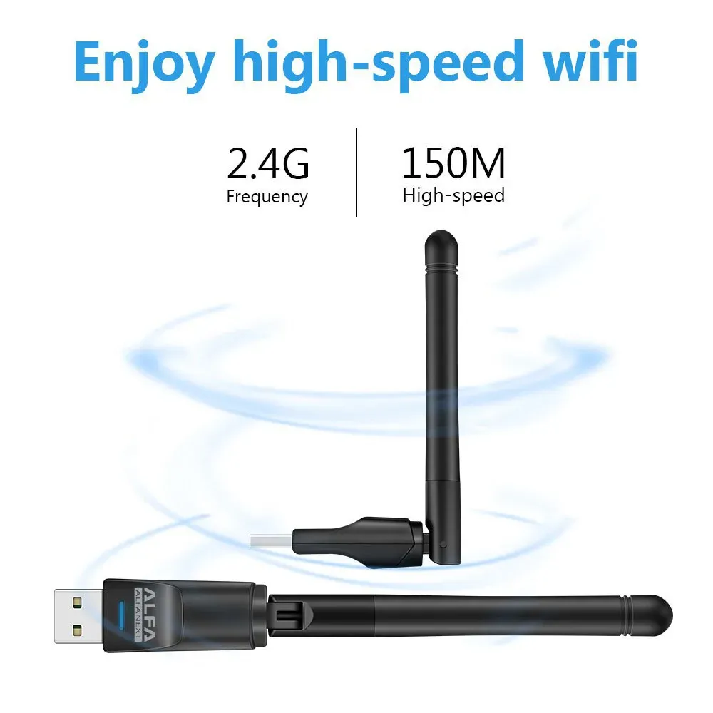 Alfa Wifi Usb W114 3dbi Rtl 8188 Antenna Adopter View Gallery - Pakistan