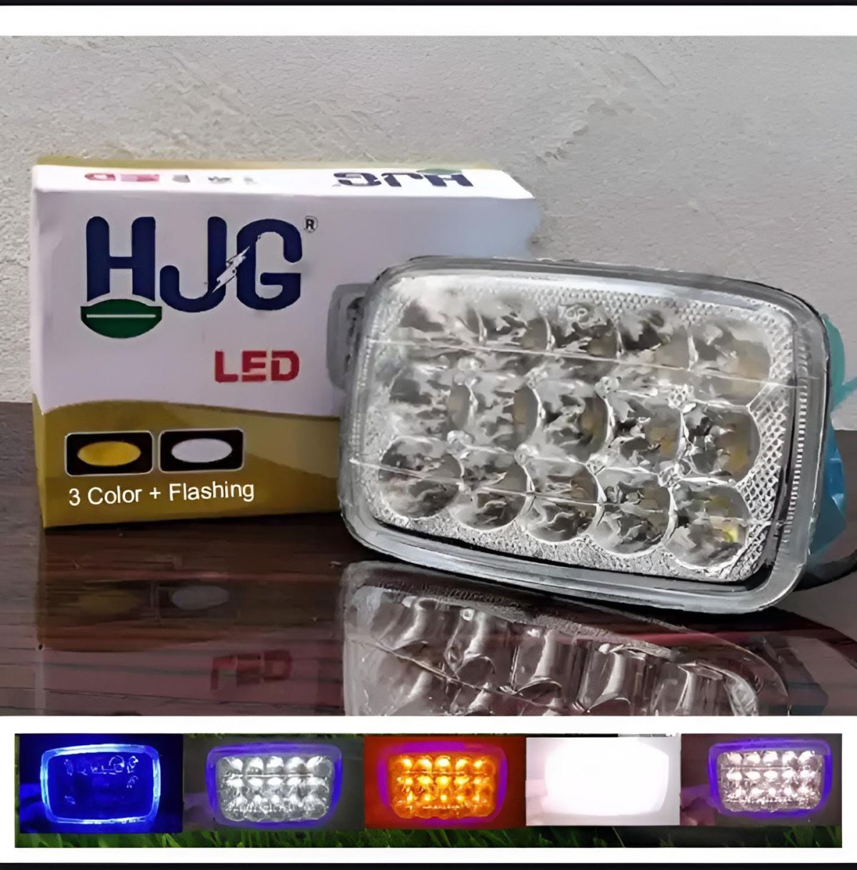 5 function led headlight 15 led white and Fog light  high beam 15 led fog bike headlight for 70 &amp; 125/All functions led light View Gallery - Pakistan