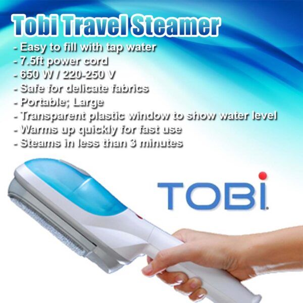 Portable TOBI Steamer Iron,steam ironing. View Gallery - Pakistan