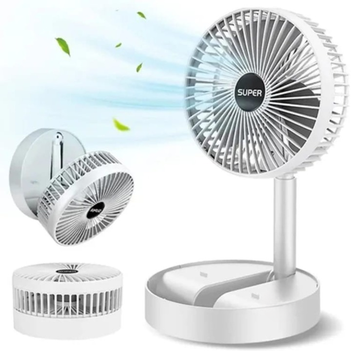 Folding Telescopic Floor Fan Summer Silent Desktop Direct  electric Fan For Office Bedroom School (random Color ) View Gallery - Pakistan