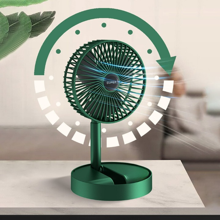Folding Telescopic Floor Fan Summer Silent Desktop Direct  electric Fan For Office Bedroom School (random Color ) View Gallery - Pakistan