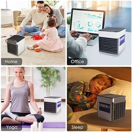 Air Ultra Portable Home Air Cooler | Portable Personal Air Conditioner, Mini USB 3 in 1 Air Cooler View Gallery - Pakistan