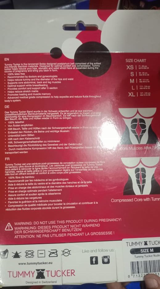 After Pregnancy &amp; C Section Recovery Belt | Postpartum Belt for Belly Fat, Loose Skin, Lower Abdominal Body Shaping &amp; Toning (Waist Belt) View Gallery - Pakistan