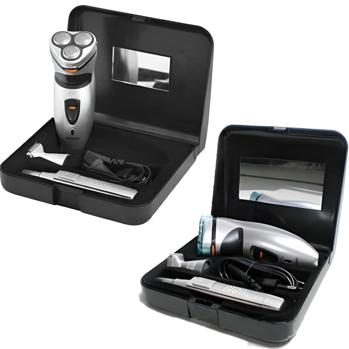 Zowael RSCX-5800 3 In 1 Shaver Set | Portable Shaver, Trimmer, Groomer Chargeble 3 blades shaver with nose and ear trimmer View Gallery - Pakistan