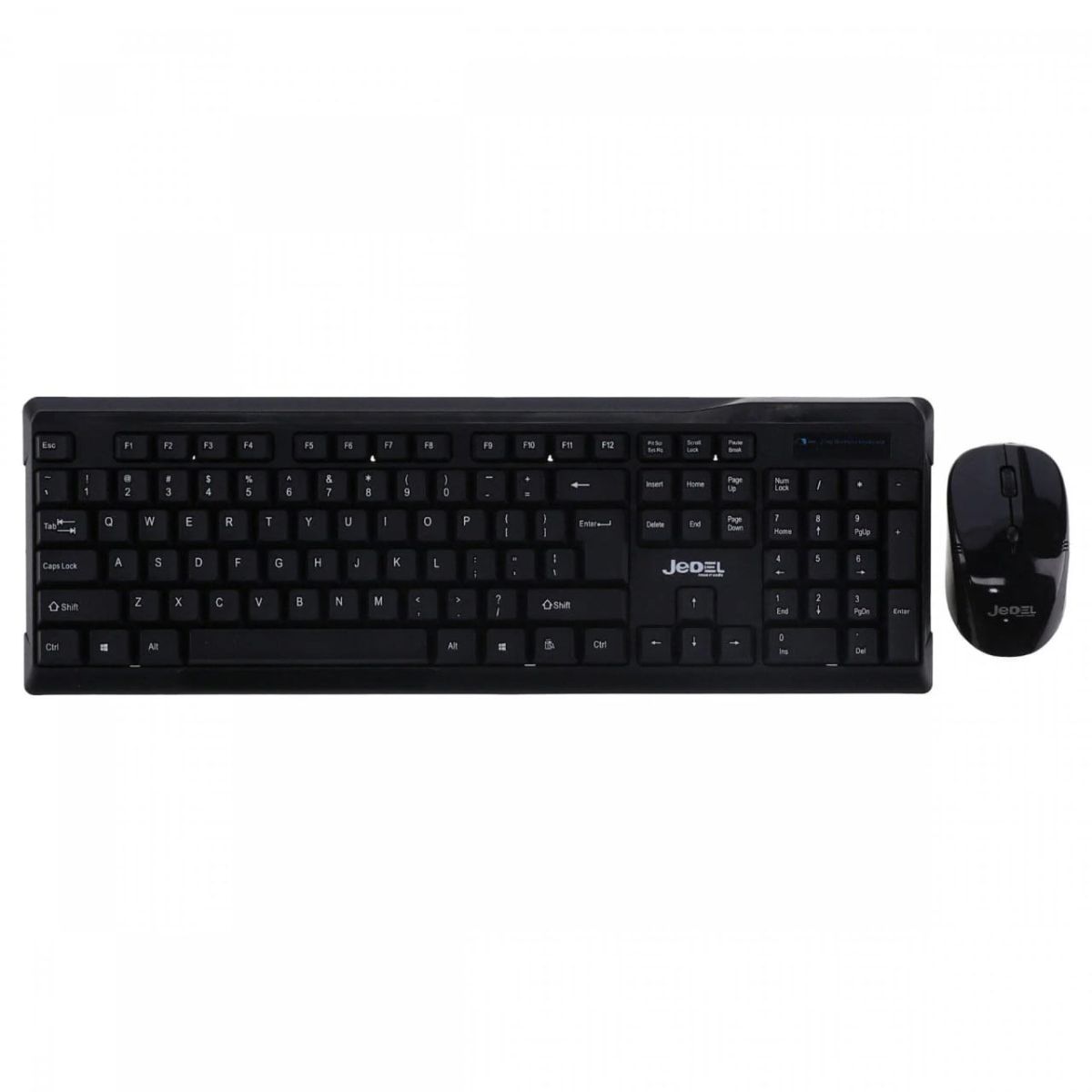 Jedel Wireless Keyboard Mouse Combo WS-1100 | 2.4GHz Wireless Keybaoard and Wireless Mouse View Gallery - Pakistan