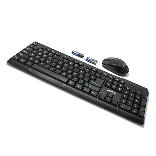 Jedel Wireless Keyboard Mouse Combo WS-1100 | 2.4GHz Wireless Keybaoard and Wireless Mouse View Gallery - Pakistan