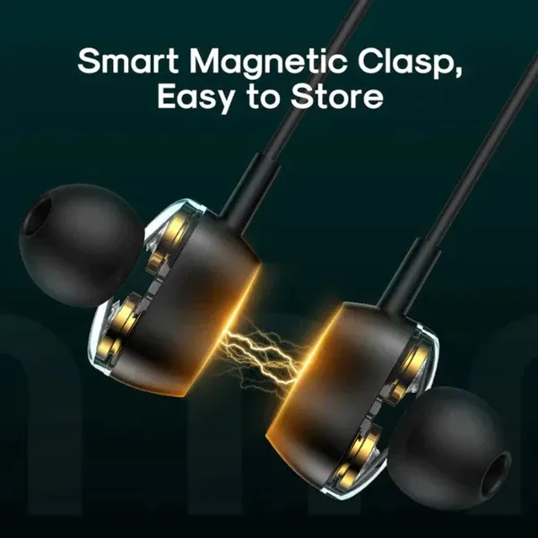 JR-DY01 JOYROOM Magnetic Neck Sports Bluetooth Headphones (Random Colors) View Gallery - Pakistan