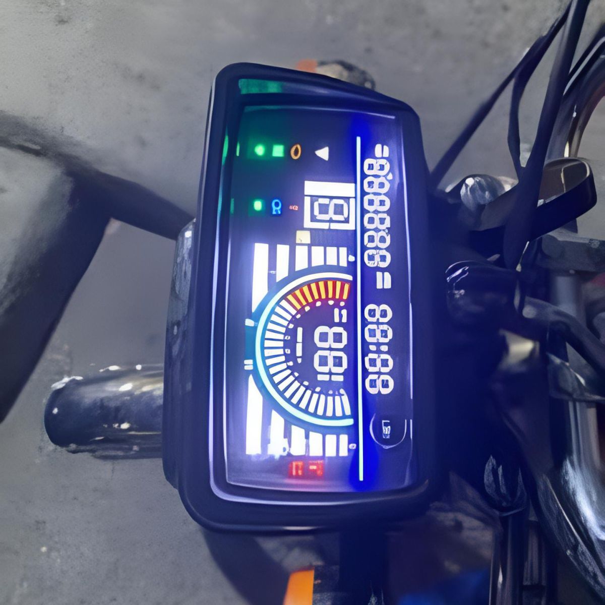 Digital speedometer for cg125 bike fully digital meter for motorcycle View Gallery - Pakistan