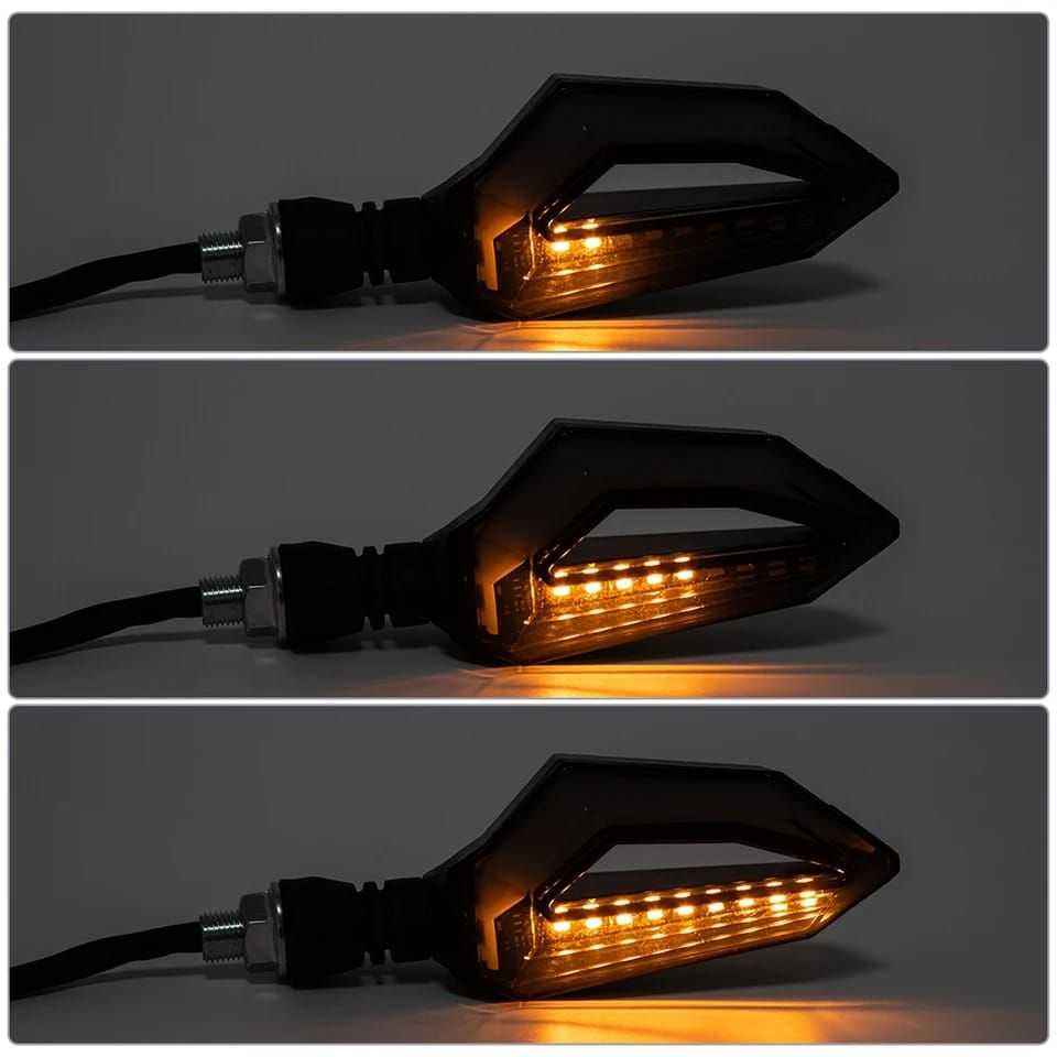 2 pcs motorcycle led turn signal indicator wirh parking drl light for all bikes 70cc and cg125 bikes | famcy indicator View Gallery - Pakistan