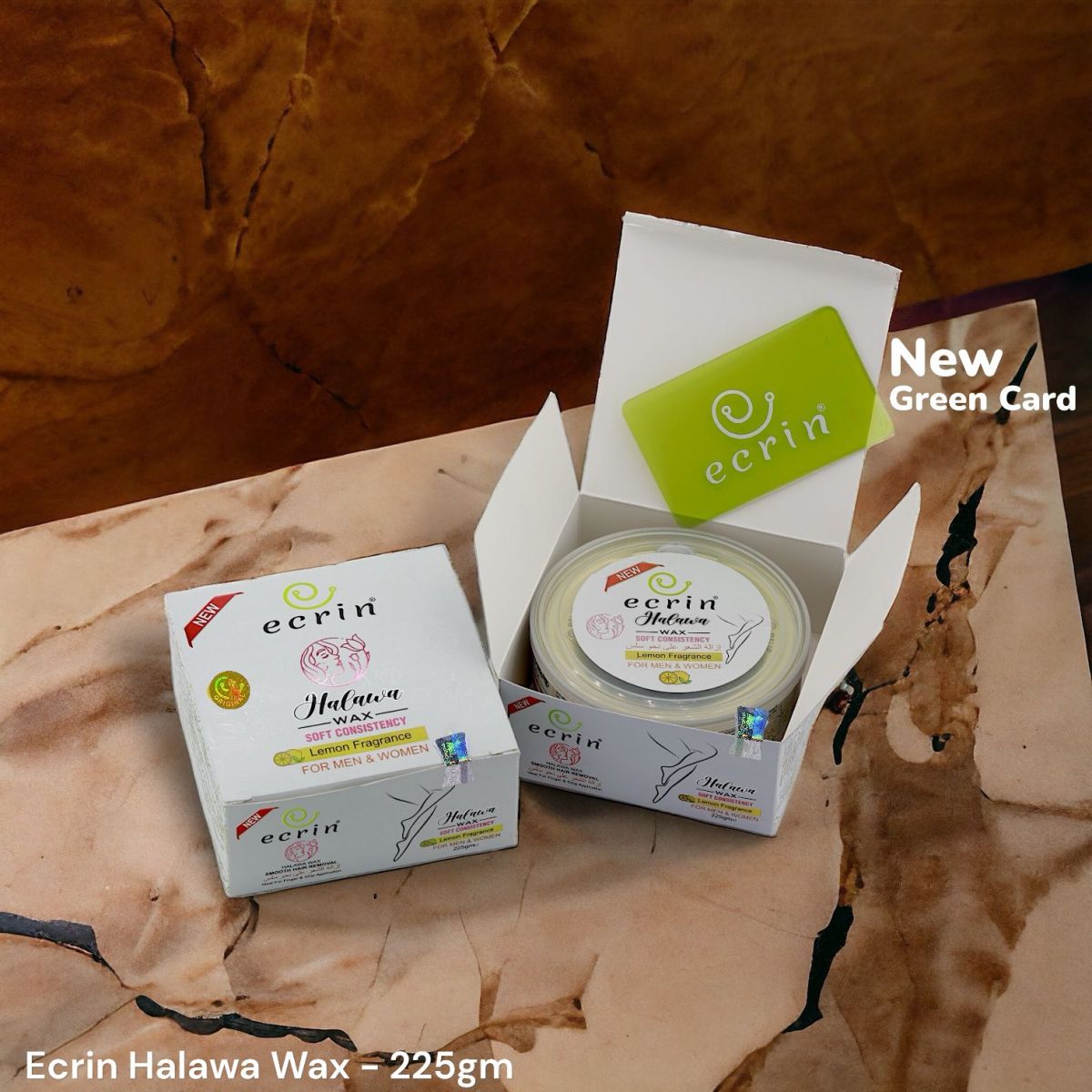 ECRINCOSMETICS  Ecrin Organic Halawa Wax - 100% Lemon &amp; Sugar Base View Gallery - Pakistan