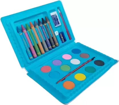 Multi Colour Set 24 PCS Kit / drawing /art / paint kit Set for kids (random color ) View Gallery - Pakistan