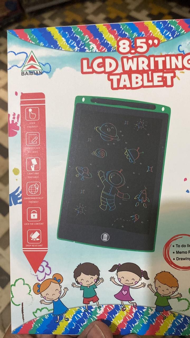 8.5 inch multicolor Writing Pad LCD Tablet For Kids  (random color ) View Gallery - Pakistan