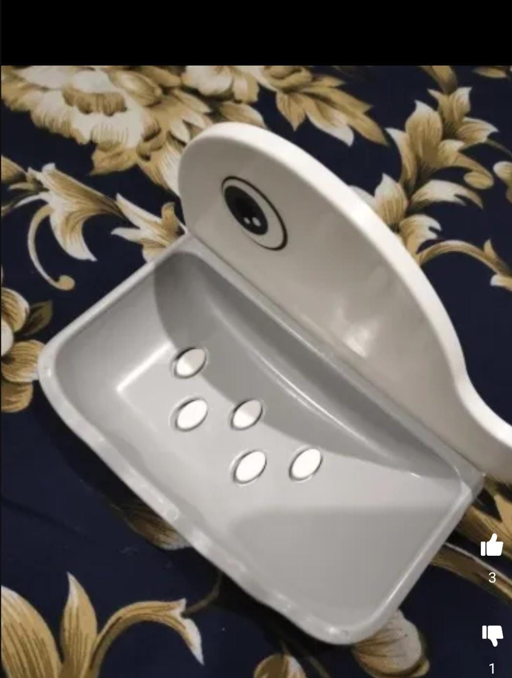 Fish-Shaped Double-Layer Adhesive Waterproof Soap Bar Holder Stand Rack For Bathroom, Shower, And Kitchen Walls (Pieces 1)( random color) View Gallery - Pakistan