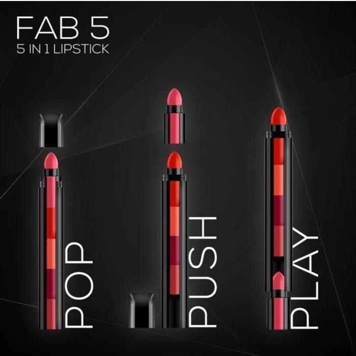 5 in 1 Lipstick Pen Huda Beauty Nude Shades View Gallery - Pakistan