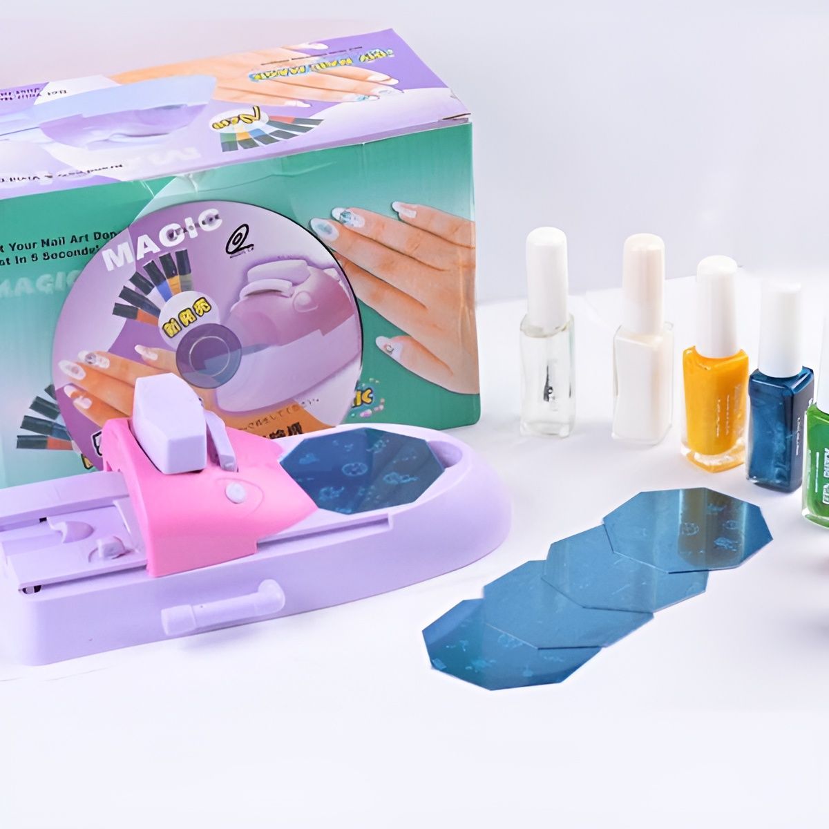 Diy Nail Art Magic Machine | Nail Art DIY Printing Machine View Gallery - Pakistan