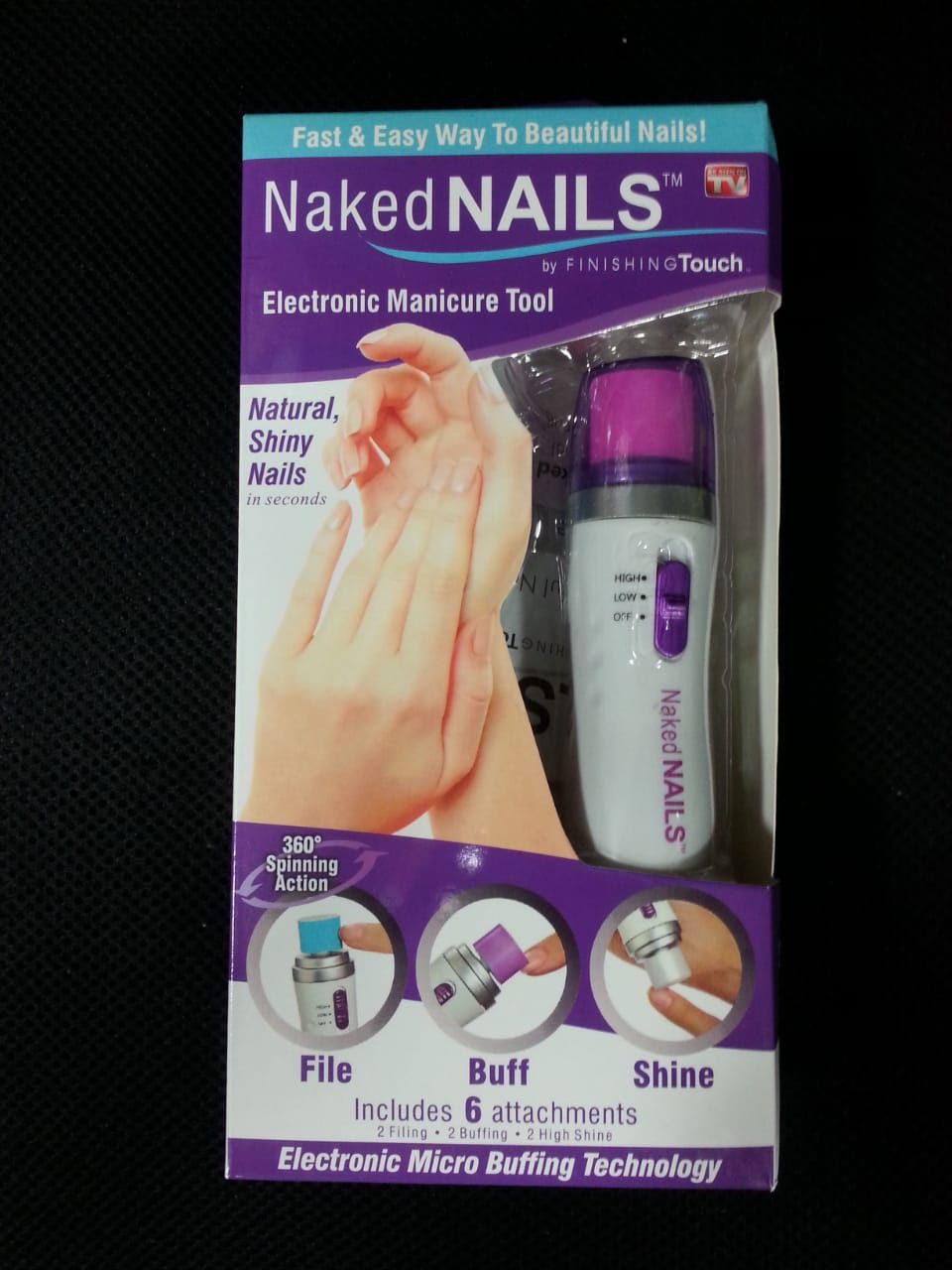 NAKED Nails Electronic Manicure Tool View Gallery - Pakistan