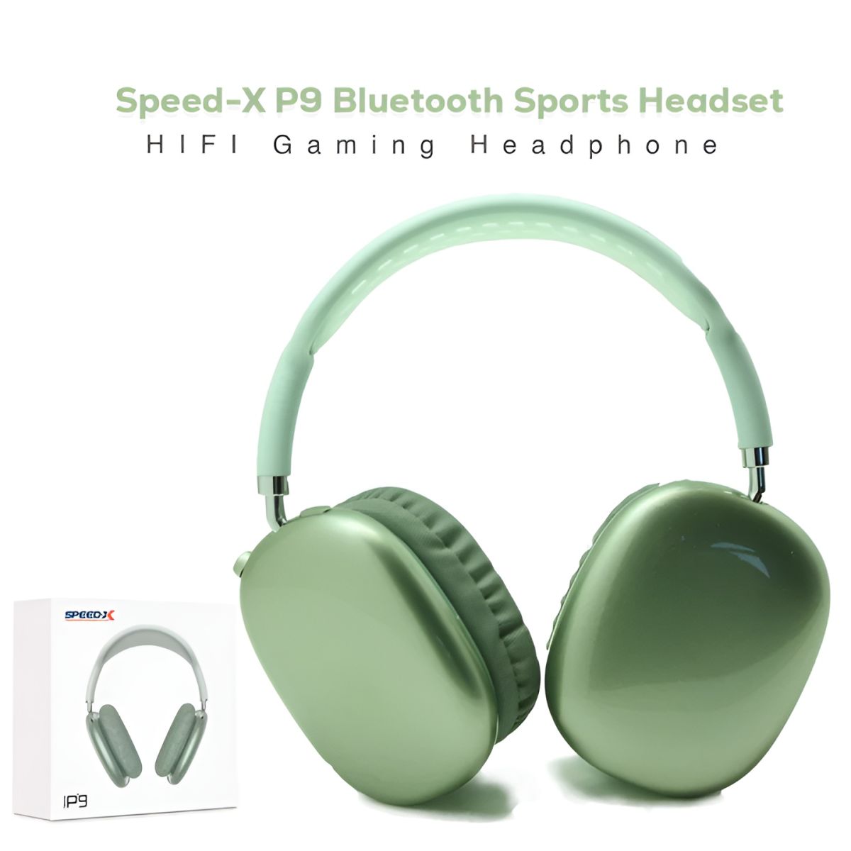 Professional P9 Pro Bluetooth Headset | Bluetooth Hifi Gaming Headset View Gallery - Pakistan