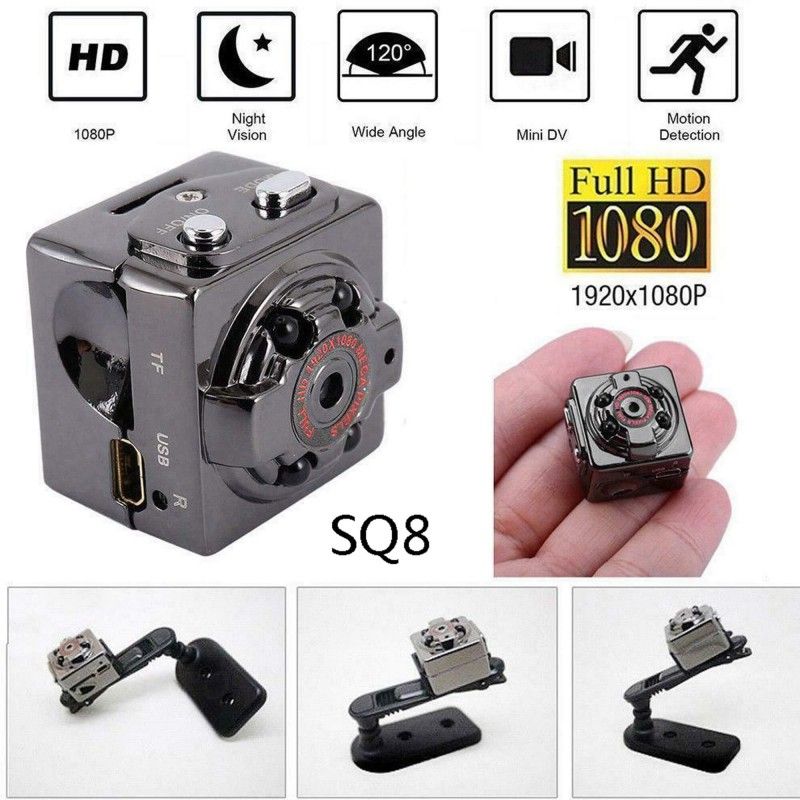 Hidden Mini Camera Sq8 Night Vision | SQ8 Mini Spy Camera 1080P, Mini DV Smallest Wireless View Gallery - Pakistan