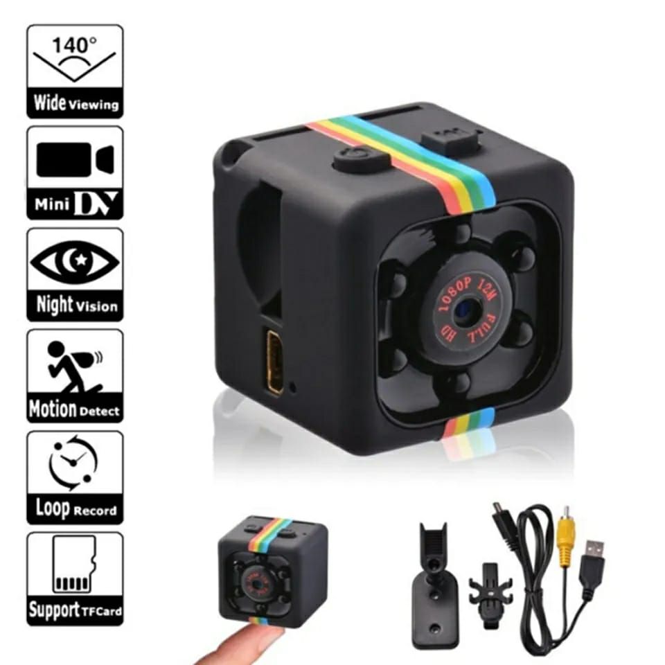 SQ-11 Mini Camera HD 1080P Camcorder Motion DVR Micro Camera Sport DV Video Camera(random color ) View Gallery - Pakistan