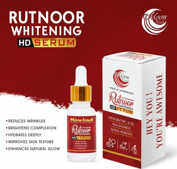 Rutnoor Whitening Serum (Enhanced Glow &amp;amp; Brightened Complexion) 20ml