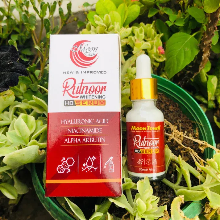 Rutnoor Whitening Serum (Enhanced Glow &amp; Brightened Complexion) 20ml View Gallery - Pakistan