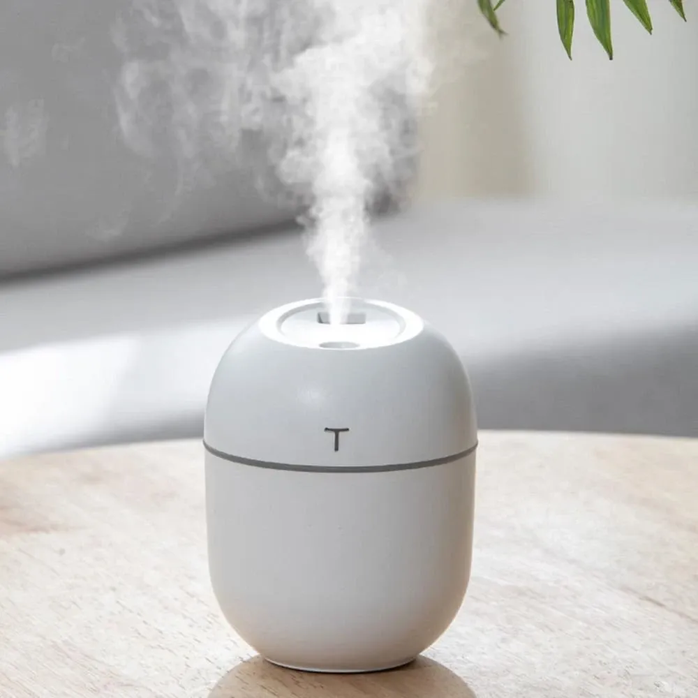 250ml Air Humidifier Usb Small mini Portable Cool Mist Diff-user For Bedroom Office Desk Car Travel Aroma Atomizer (random color) View Gallery - Pakistan