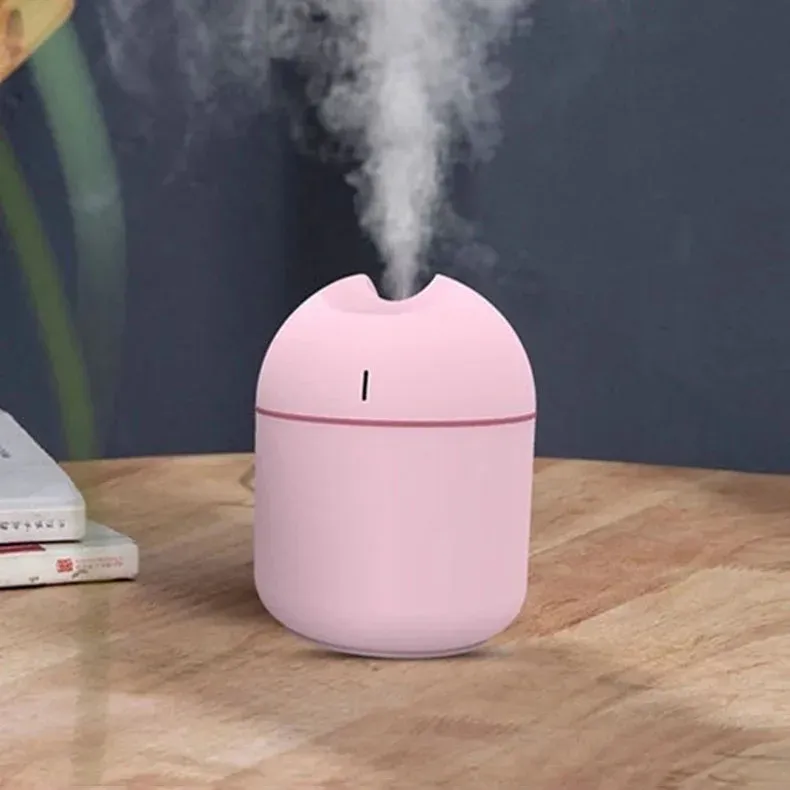 250ml Air Humidifier Usb Small mini Portable Cool Mist Diff-user For Bedroom Office Desk Car Travel Aroma Atomizer (random color) View Gallery - Pakistan