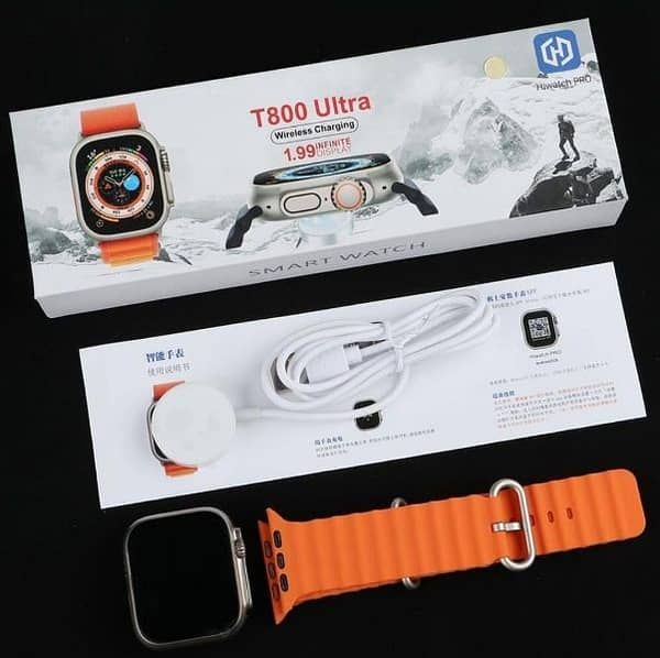 T800 Ultra Smart Watch  Random Color) View Gallery - Pakistan